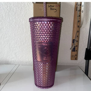 NEW WITH BOX WALT DISNEY WORLD STARBUCKS TUMBLER 50TH LILAC
